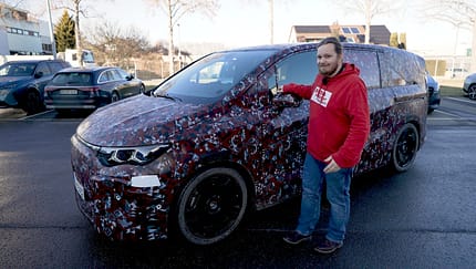 Erster Blick in den Mercedes VLE