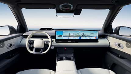 Hyundai Elexio Elektro-SUV China Innenraum Interieur Bildschirm