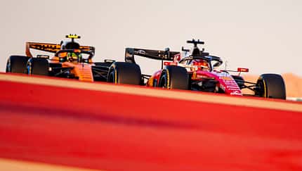 Charles Leclerc vs. Lando Norris - Bahrain-Test - 2026