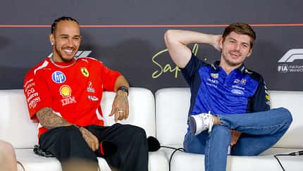 Max Verstappen & Lewis Hamilton  - F1-Test - Bahrain 2026