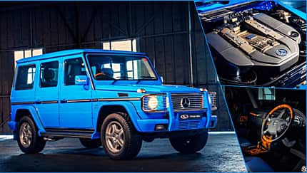Mercedes G55 Babyblau Mercedes G55 Babyblau