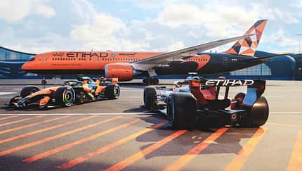 McLaren Etihad - Dreamliner - Flugzeug 2026 McLaren Etihad - Dreamliner - Flugzeug 2026