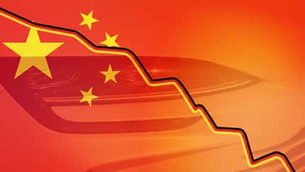 China-Zahlen brechen heftig ein