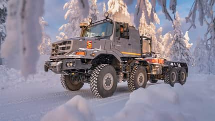 03/2026 Mercedes Zetros Polarkreis Winter-Test 03/2026 Mercedes Zetros Polarkreis Winter-Test