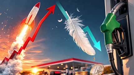 Rocket and Feather-Effekt Spritpreis