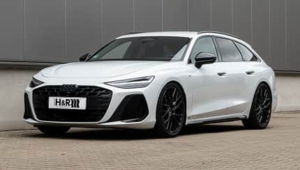 Der neue Audi A6 Avant mit H&R Tieferlegungsfedern Der neue Audi A6 Avant mit H&R Tieferlegungsfedern