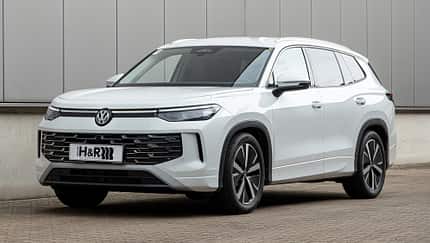 VW Tayron tieferlegen mit H&R Federn.
