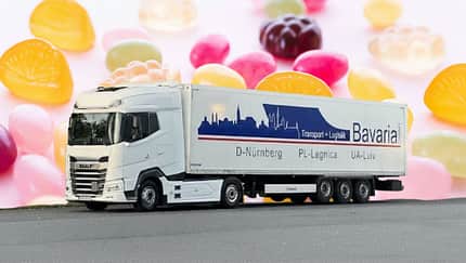 Lkw Fruchgummi-Diebstahl