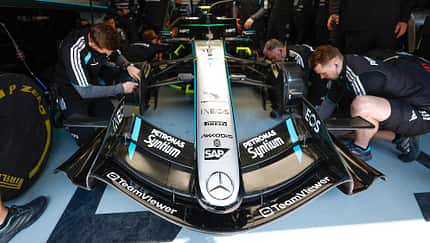 Mercedes-Frontflügel - GP China 2026 Mercedes-Frontflügel - GP China 2026