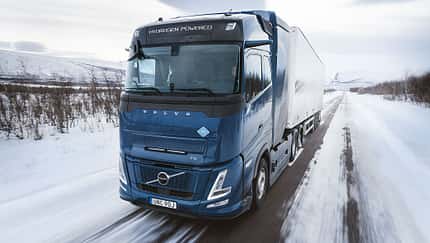 Volvo Hydrogen Wasserstoff Lkw