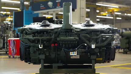 Renk HSWL 295 Getriebe