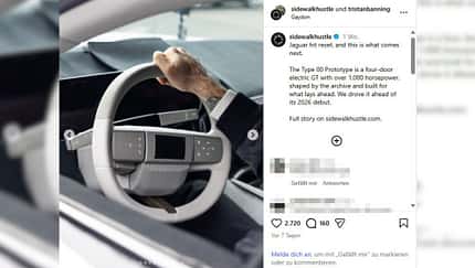 Jaguar Type 00 Innenraum