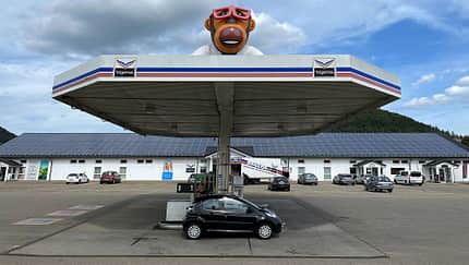 IMAGO Trigema Tankstelle