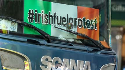Irland Spritpreis-Protest