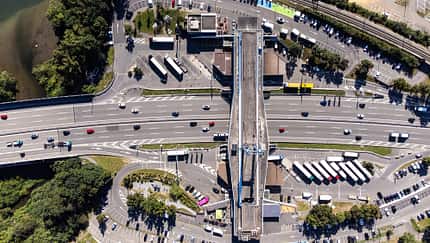 Autobahn-Raststätte Würenlos "Fressbalken" Schweiz A1