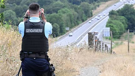 Frankreich Polizei Tempo
