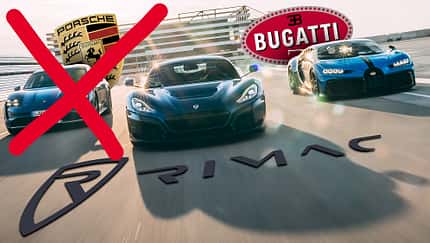 Rimac Bugatti Fusion Porsche Konzern Übernahme Anteile