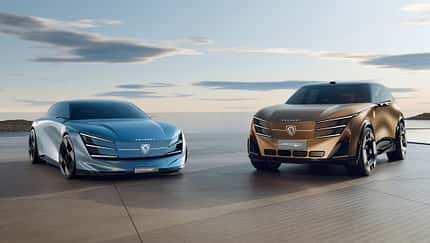 Peugeot Concept 6 und Concept 8