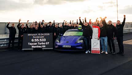 Porsche Taycan Facelift (2026) inkl. Manthey-Kit