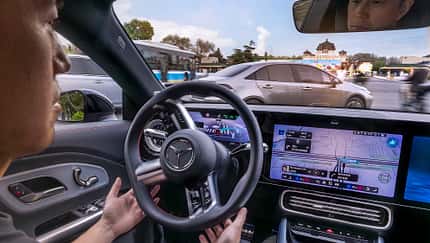 Mercedes CLA Autonomie-Level 2++ Peking China