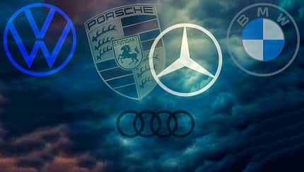 Deutsche Hersteller Audi, BMW, Mercedes, Porsche, VW