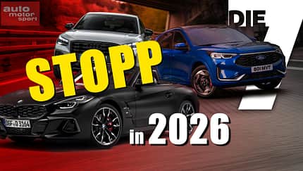 Thumbnail Die 7 Autos die uns verlassen 2026 Abschied Stopp