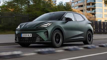 Cupra Raval VZ Fahrveranstaltung Barcelona