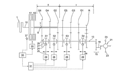 Audi-Patent Doppelkupplungsgetriebe