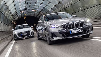 Audi A6 Avant e-Hybrid, BMW 530e Touring, VT, ams0926 Audi A6 Avant e-Hybrid, BMW 530e Touring
