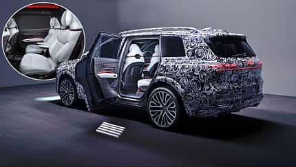 Ein erster Blick in den Innenraum des neuen Audi Q9 Ein erster Blick in den Innenraum des neuen Audi Q9