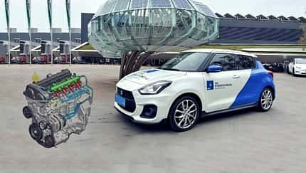 Suzuki Swift Wasserstoff Verbrenner