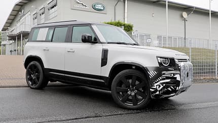 Land Rover Defender Facelift Erlkönig