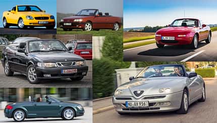 6 Youngtimer-Cabrios bis 12.000 Euro