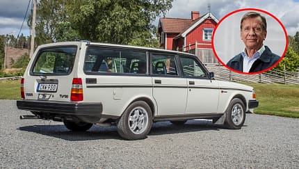 Volvo 245 Turbo eingeklinkt Hakan Samuelsson