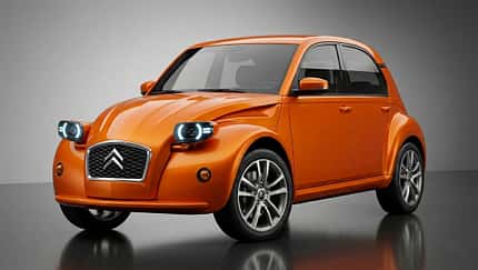 05/2026 Citroen 2CV E-Car Rendering