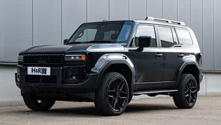Der Toyota Land Cruiser mit H&R Höherlegungsfedern Der Toyota Land Cruiser mit H&R Höherlegungsfedern