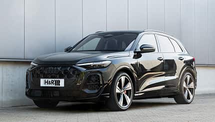 Der Audi SQ 5 Sportback mit H&R Tieferlegungsfedern Der Audi SQ 5 Sportback mit H&R Tieferlegungsfedern