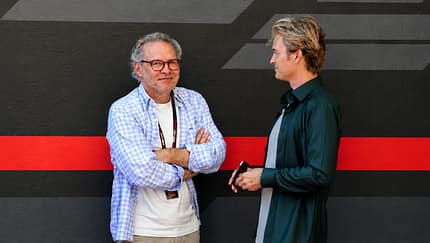 Jacques Villeneuve & Nico Rosberg - GP Abu Dhabi 2025