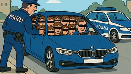 06/2026, Polizei BMW Überladen Polizei BMW Überladen