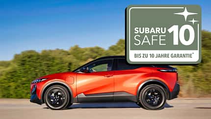 Subaru: 10 Jahre Garantie auf Fahrzeug, E-Antrieb und Batterie