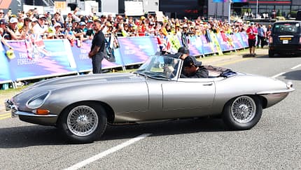 Lando Norris - Jaguar E-Type - GP England - Formel 1 - 2026 Lando Norris - Jaguar E-Type - GP England - Formel 1 - 2026
