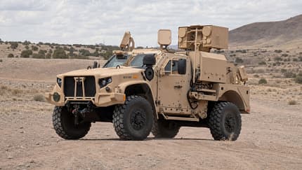 07/2026, Oshkosh Joint Light Tactical Vehicle (JLTV) mit LOCUST Laser Weapon System (LWS) Oshkosh Joint Light Tactical Vehicle (JLTV) mit LOCUST Laser Weapon System (LWS)