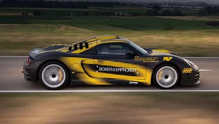 Ruf B8 Boxermotor im CTR3