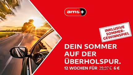 07/2026, ams+ Sommer-Kampagne 2026 2000x1125 px ams+ Sommer-Kampagne 2026 2000x1125 px