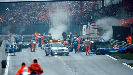 Unfall - GP Belgien 1998 - Spa Unfall - GP Belgien 1998 - Spa
