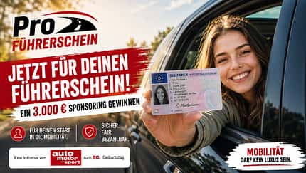 Pro Führerschein, Sponsoring gewinnen, Gewinnspiel Pro Führerschein, Sponsoring gewinnen, Gewinnspiel