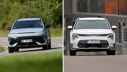 Kia Niro EV und Hyundai Kona Kia Niro EV und Hyundai Kona