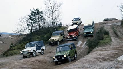 Geländewagenvergleich auto motor und sport 08/1980
