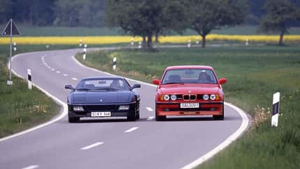 Alpina B10 Biturbo gegen Ferrari 348 tb