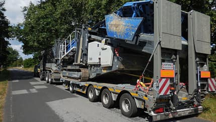 07/2026, Lkw Schwertransport Polizei Lkw Schwertransport Polizei